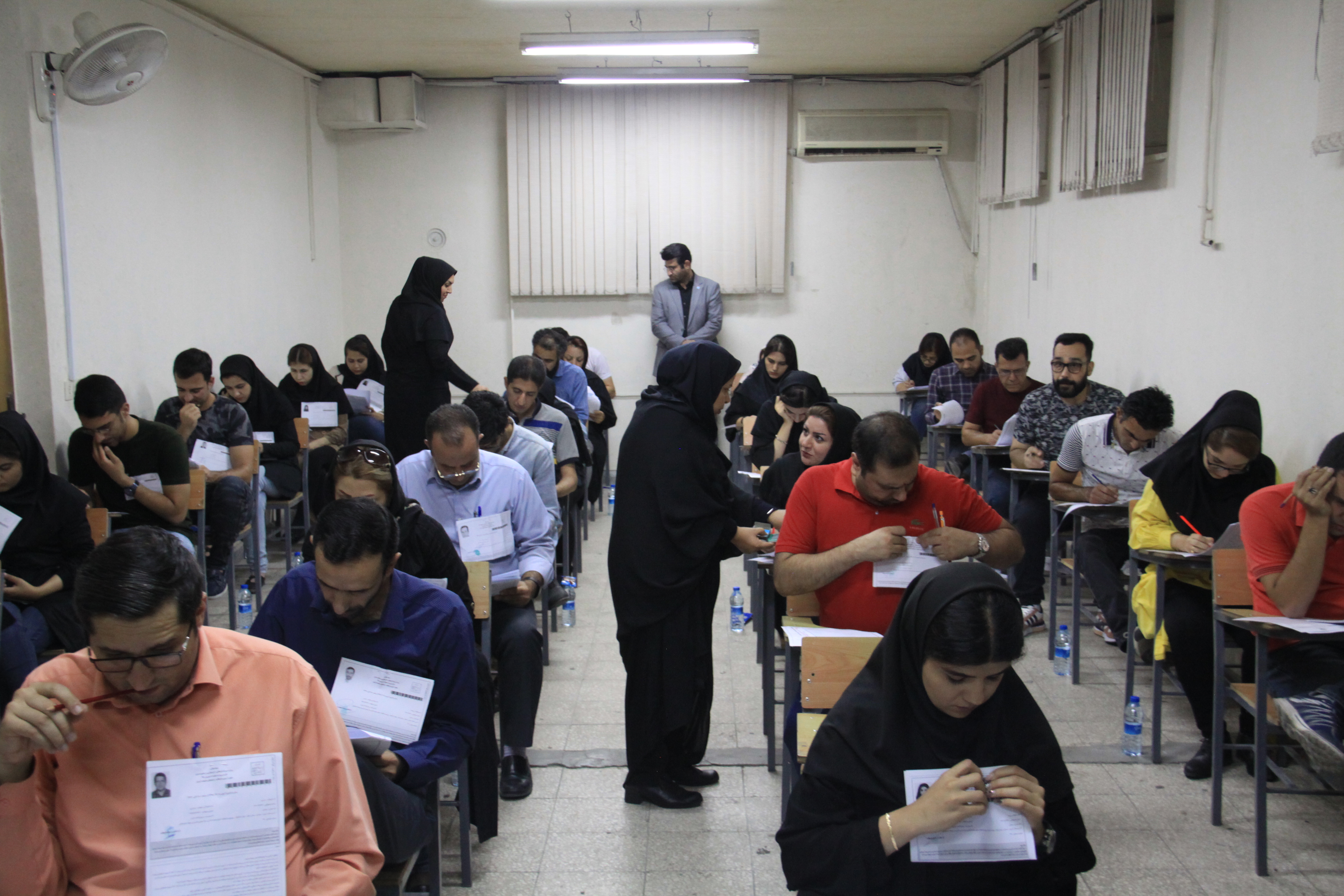 گزارش تصویری برگزاری آزمون جامع هماهنگ دوره‌های کوتاه‌مدت گردشگری - جهاددانشگاهی استان سمنان