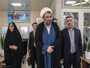 رئیس امور فرهنگی قوه قضائیه از ایکنا بازدید کرد