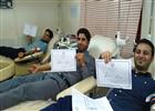 اهدای خون توسط تعدادی از همکاران جهاد دانشگاهی واحد تربیت مدرس در هفته اهدای خون